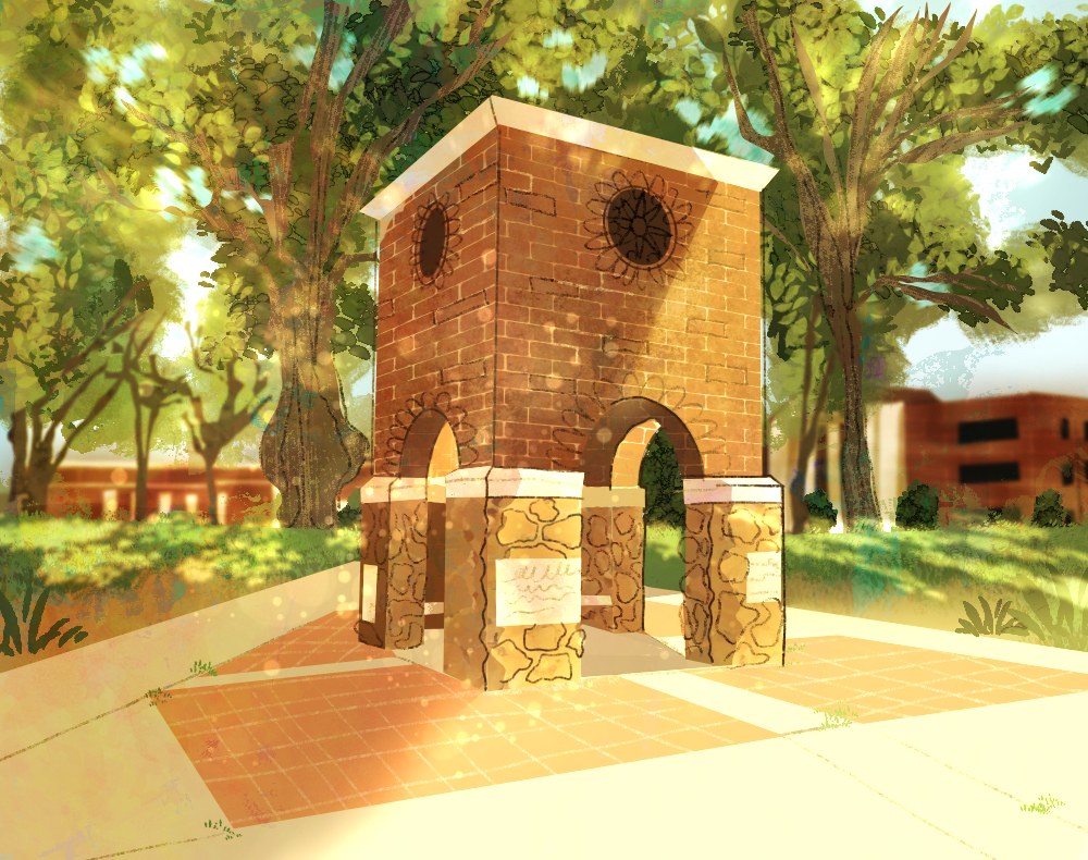 This is an illustration of the Bell Tower.