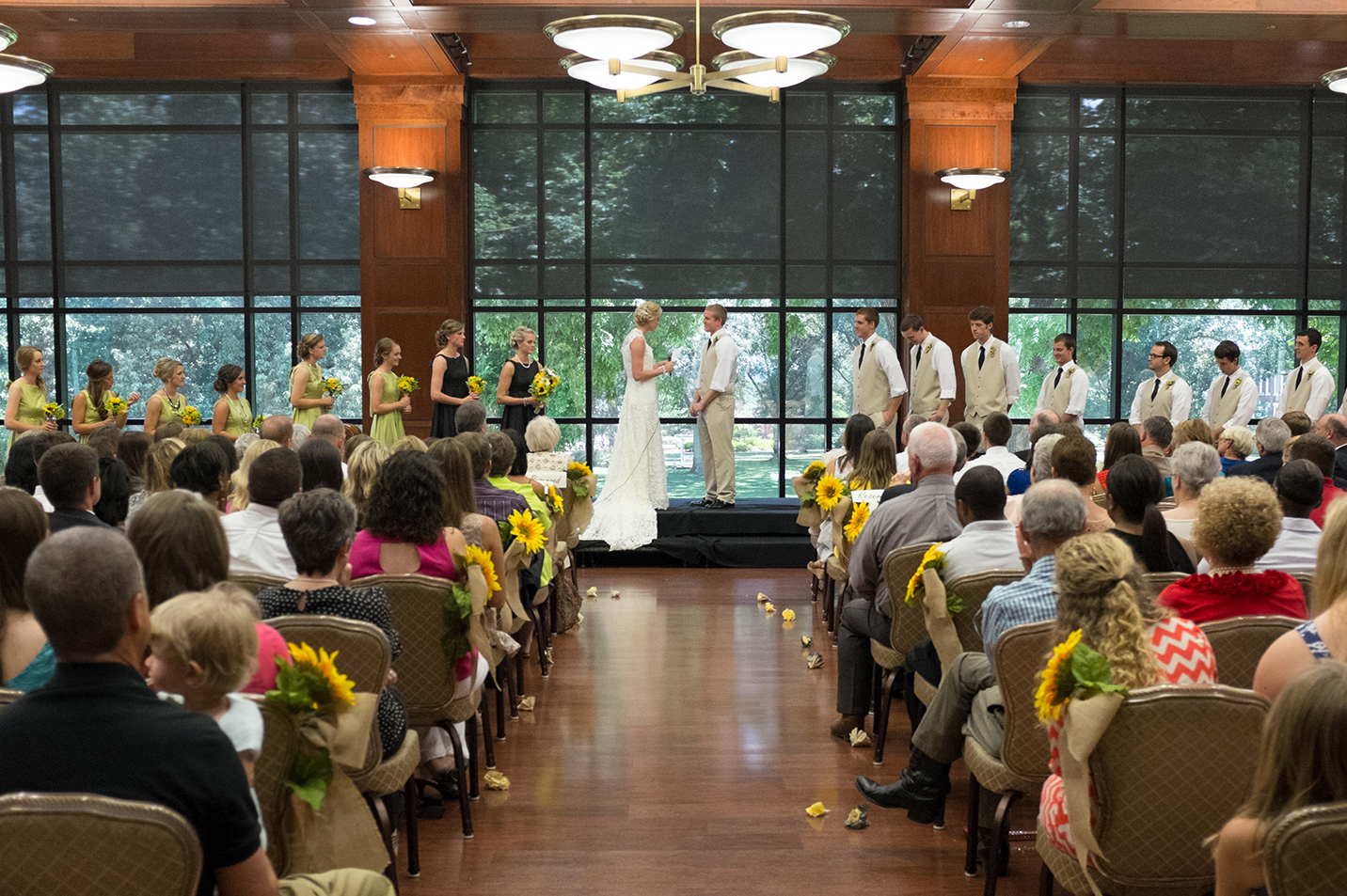 Harding University Chapel Emily & James Married! * Jon Yoder
