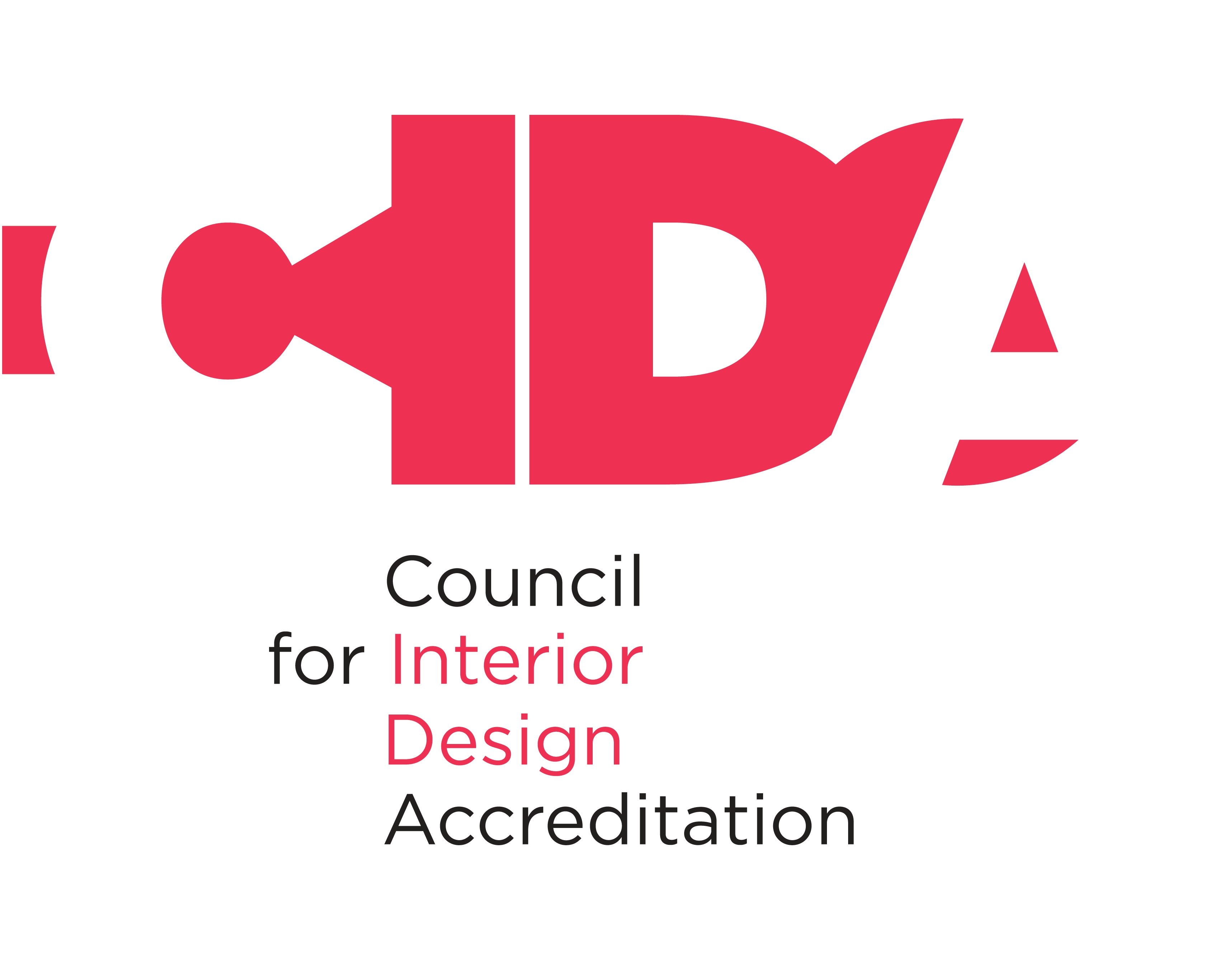 This is the logo for the Council for Interior Design Accreditation.