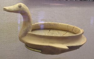 Bowl shaped like a bird