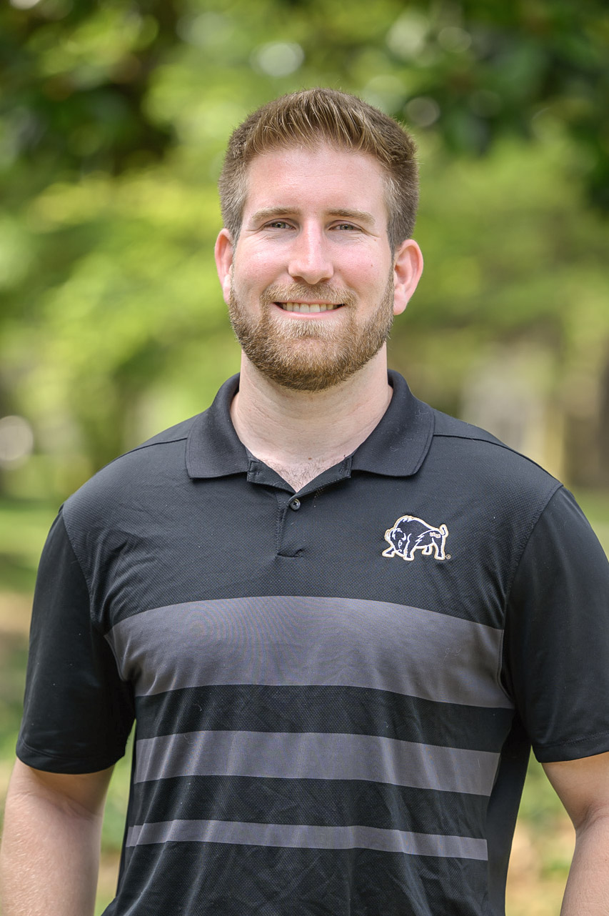 This is a photo of Dylan Hendricks, admissions counselor at Harding University.