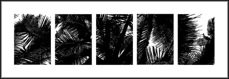 Centripetal, a relief print created by Harding faculty Daniel Adams.
