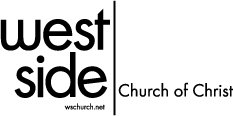 Logo for the West Side Church of Christ created by Harding faculty Daniel Adams.