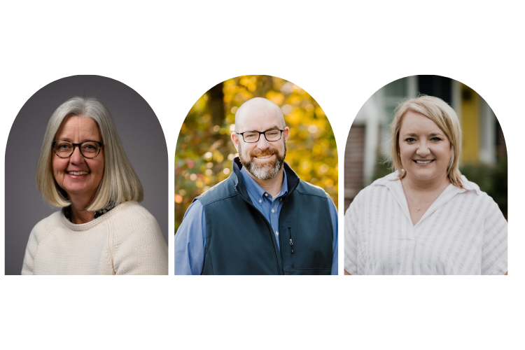 Kathy Helpenstill, Paul Chapman, Melanie Meeker