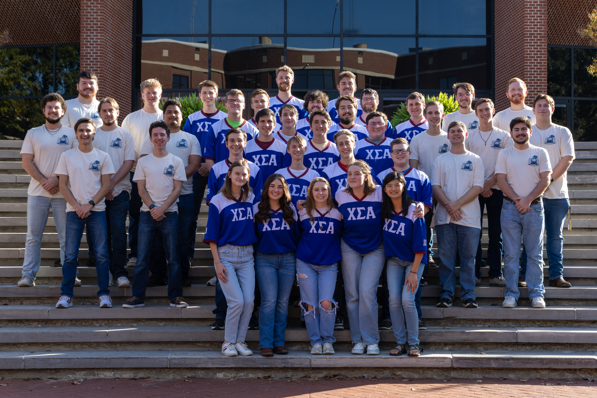 Group picture of the Chi Sigma Alpha club