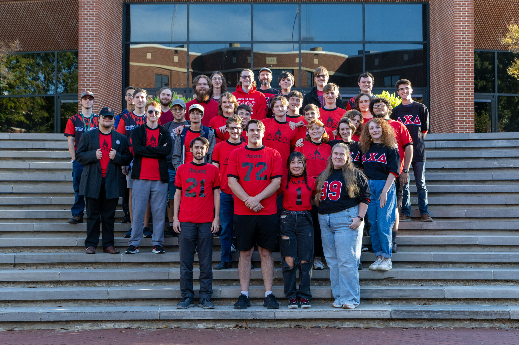 Group picture of Delta Chi Delta club