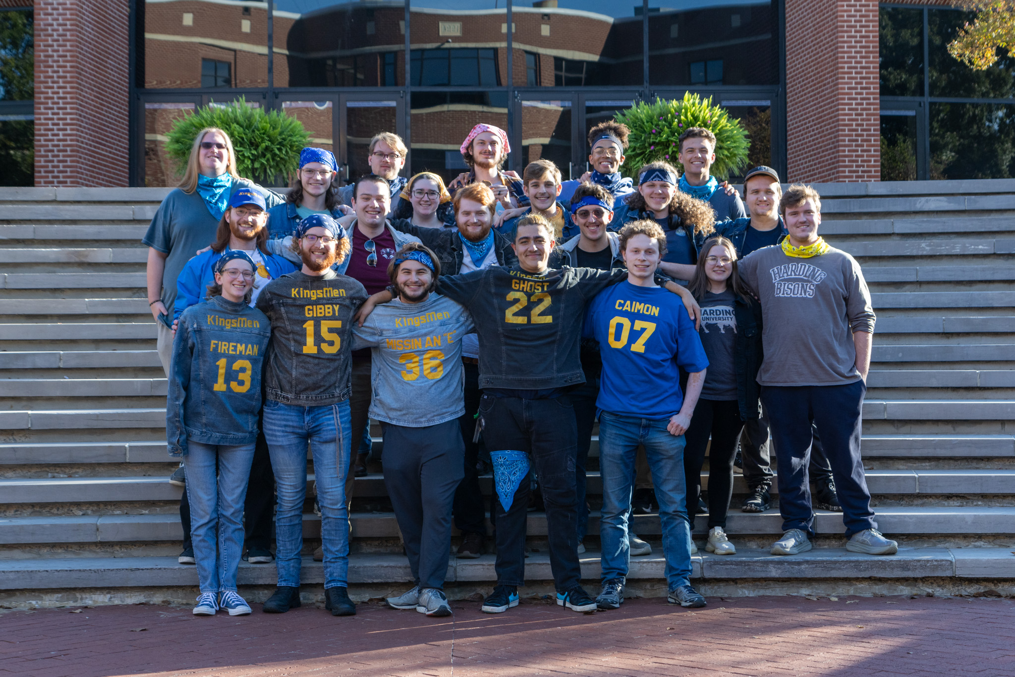 Group picture of the Kings men club
