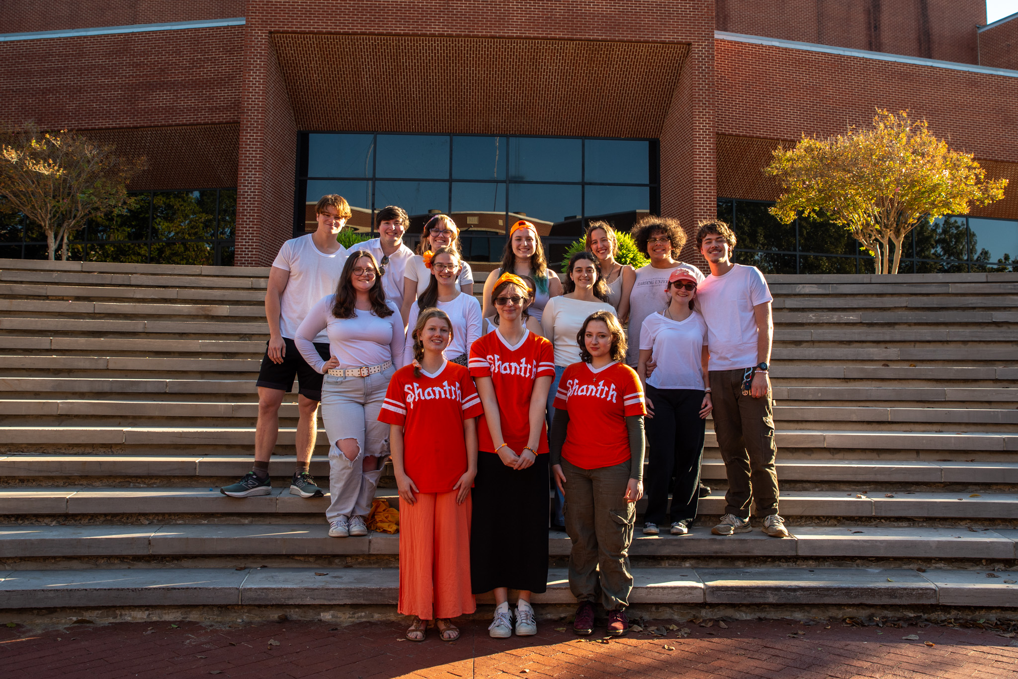 Group photo of the Shantih club